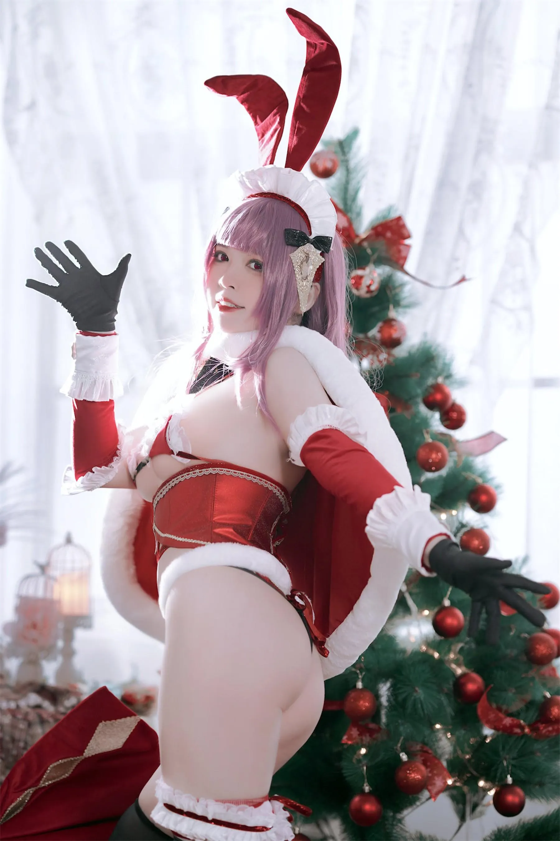 半半子 – NO.63 Christmas Bunny Aike [41P]插图4